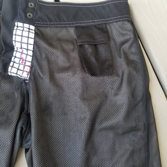 S mens splatter swimsuit w zipper pocket - Picture 14 of 15